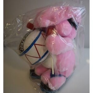 1989 Animal Fair Pink Energizer Bunny Plush Advertising Sealed New Vintage